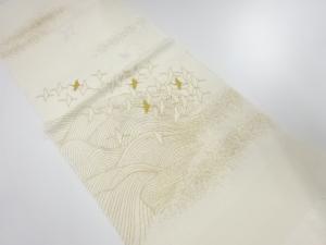 未使用品　正絹　帯揚げ